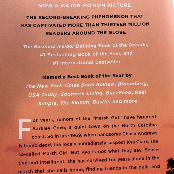 Where the Crawdads Sing by Delia Owens book - Picture 3 of 5